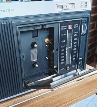 Radiocassette Sanyo