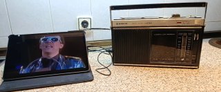 Radiocassette Sanyo