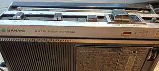 Radiocassette Sanyo