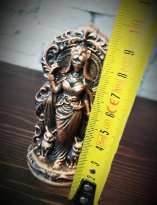 Statuina Dea della Fortuna Bendata Scultura Design