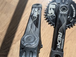 Bielas Rotor Rex 1 con potenciómetro