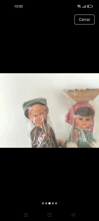 Pareja Muñecos Antiguos Portugueses