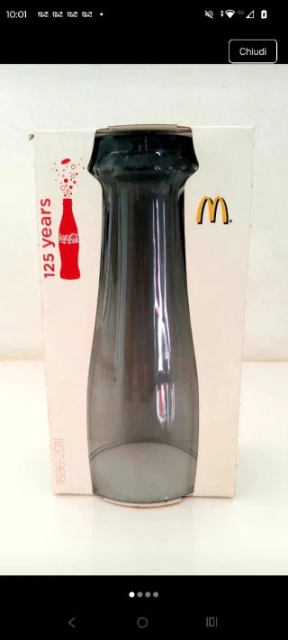 Coca Cola McDonald's 125 Anni Bicchiere