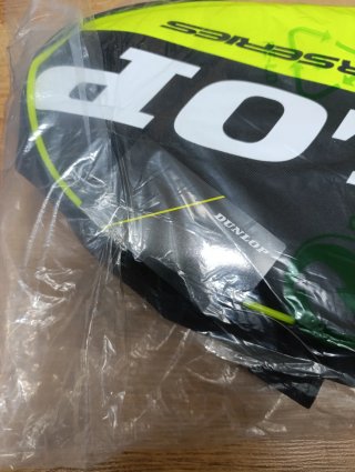 Paletero Pádel Dunlop Tour Series Negro/Amarillo