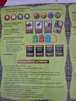 Juego de mesa Dinox Educa