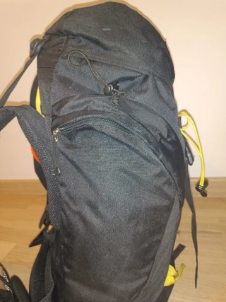Mochila Camping Lafuma Negra 60cmx30cm