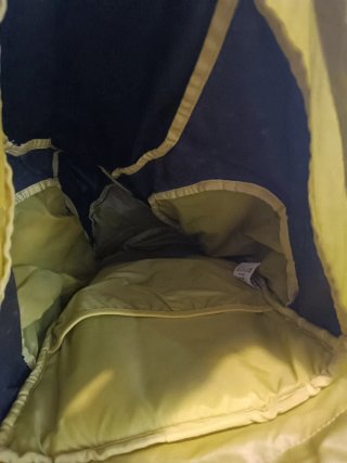 Mochila Camping Lafuma Negra 60cmx30cm