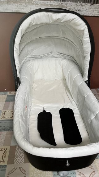 Trio coche bebe: cuco, silla paseo y hamaca