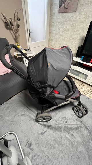 Trio coche bebe: cuco, silla paseo y hamaca