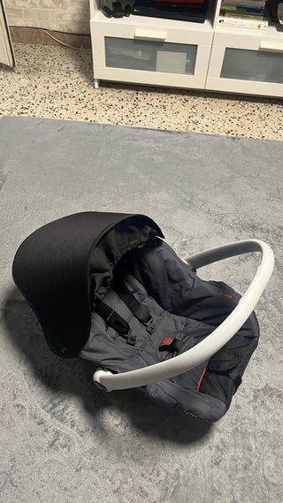 Trio coche bebe: cuco, silla paseo y hamaca