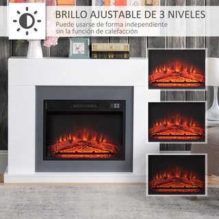 Marco para Chimenea Eléctrica Nuevo Blanco