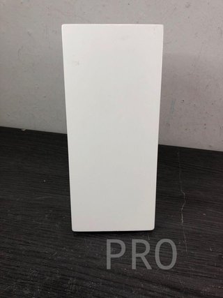 Supporto per coltelli da cucina in bambù, 25x11x17 cm, bianco