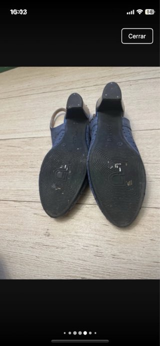 Zapatos piel y bolso nuevo con regalo de foulard