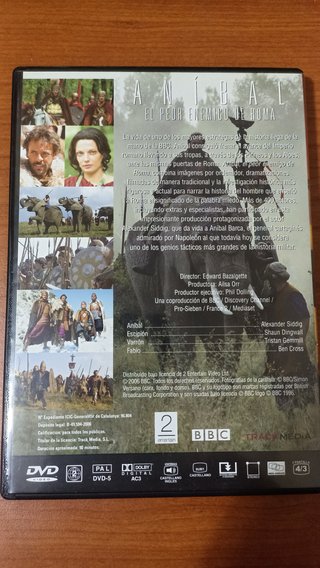 Aníbal El Peor Enemigo de Roma DVD BBC