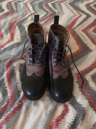 Botines G-Star T42 Negro/Gris/Azul