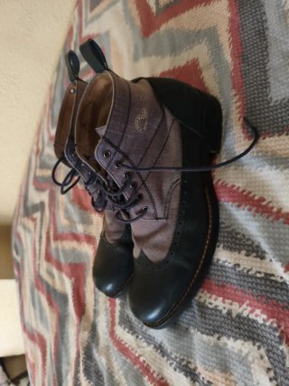 Botines G-Star T42 Negro/Gris/Azul