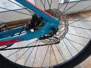 Bicicleta Orbea Azul y Roja