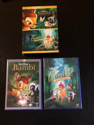 Colección 2 Películas Bambi DVD