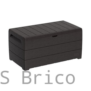 Baúl Arcón PVC 416 L Marrón - 70x129x62 cm - Duramax