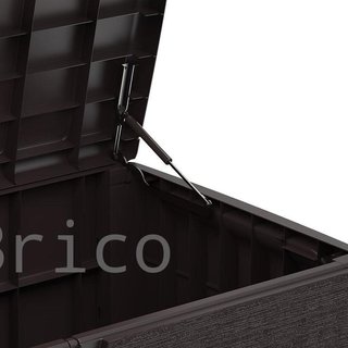 Baúl Arcón PVC 416 L Marrón - 70x129x62 cm - Duramax