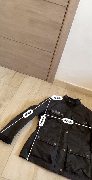 Chaqueta Belstaff Gold Negra Talla XL
