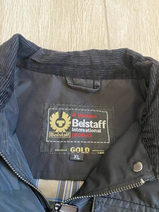 Chaqueta Belstaff Gold Negra Talla XL
