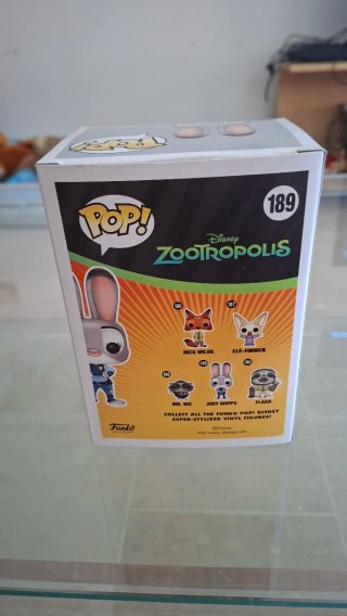 Funko Pop Judy Hopps 189 Zootrópolis