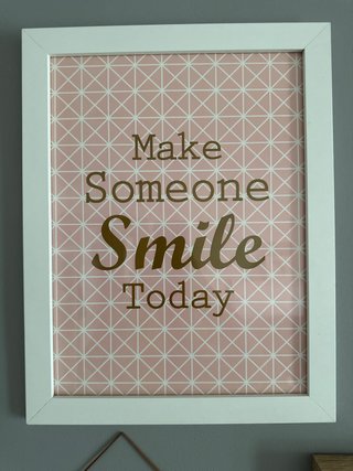 Cuadro decorativo Make Someone Smile Today