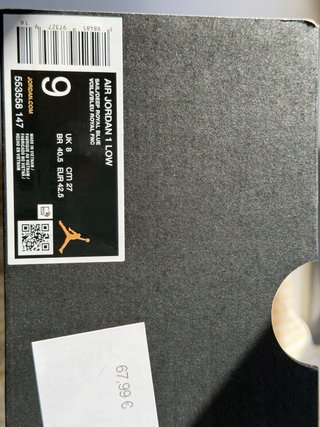 Nike Air Jordan 1 Low T.42,5