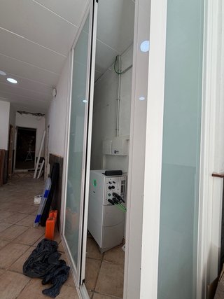 Cerramiento/Armario Técnico Aluminio Blanco