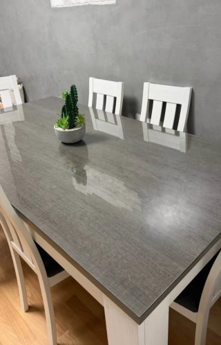 Mueble de salón modular blanco