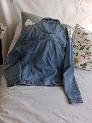 Cazadora vaquera azul talla L