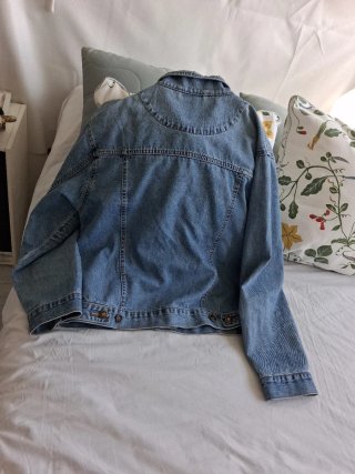 Cazadora vaquera azul talla L