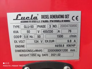 Generador Eléctrico Lucla GLU-50 50 kVA