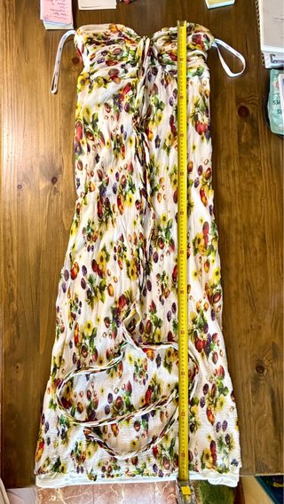 Vestido Largo Estampado Floral NIZA Talla 38