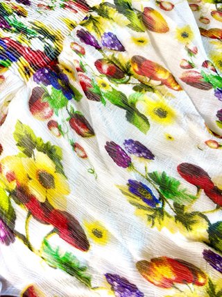 Vestido Largo Estampado Floral NIZA Talla 38
