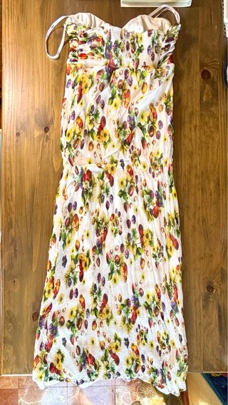 Vestido Largo Estampado Floral NIZA Talla 38