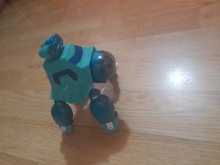 Transforme de coche y tortuga