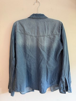 Cazadora vaquera fina azul