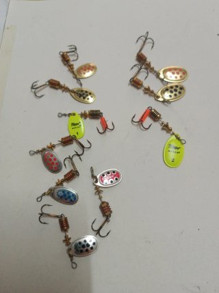 Cucharillas de pesca variadas Mepps