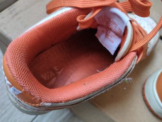 Zapatillas Nike Dunk Low Naranja/Blanco Talla 37.5