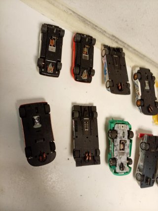 9 Coches Scalextric