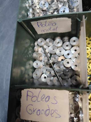 8 Poleas Ninco Aluminio Originales
