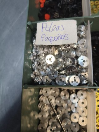 8 Poleas Ninco Aluminio Originales