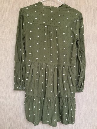 Vestido Indi & Cold Boho Verde Talla Única