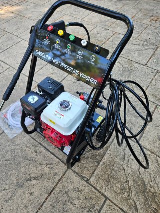 Hidrolimpiadora Gasolina Alta Presión,150 Bares.