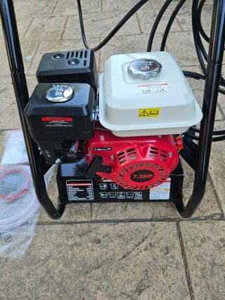 Hidrolimpiadora Gasolina Alta Presión,150 Bares.
