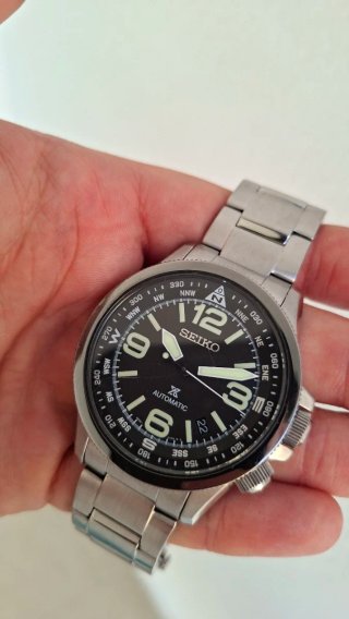Seiko Prospex "Alpinist" Automático Negro