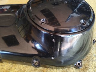 Tapa Primaria Harley Davidson Negra