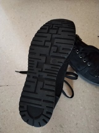 Zapatillas casual mujer negras talla 39